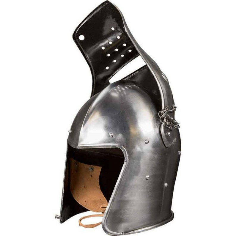 Visored Helmet Barbute Helmet Armor Helmet Adult Helmet LARP Etsy