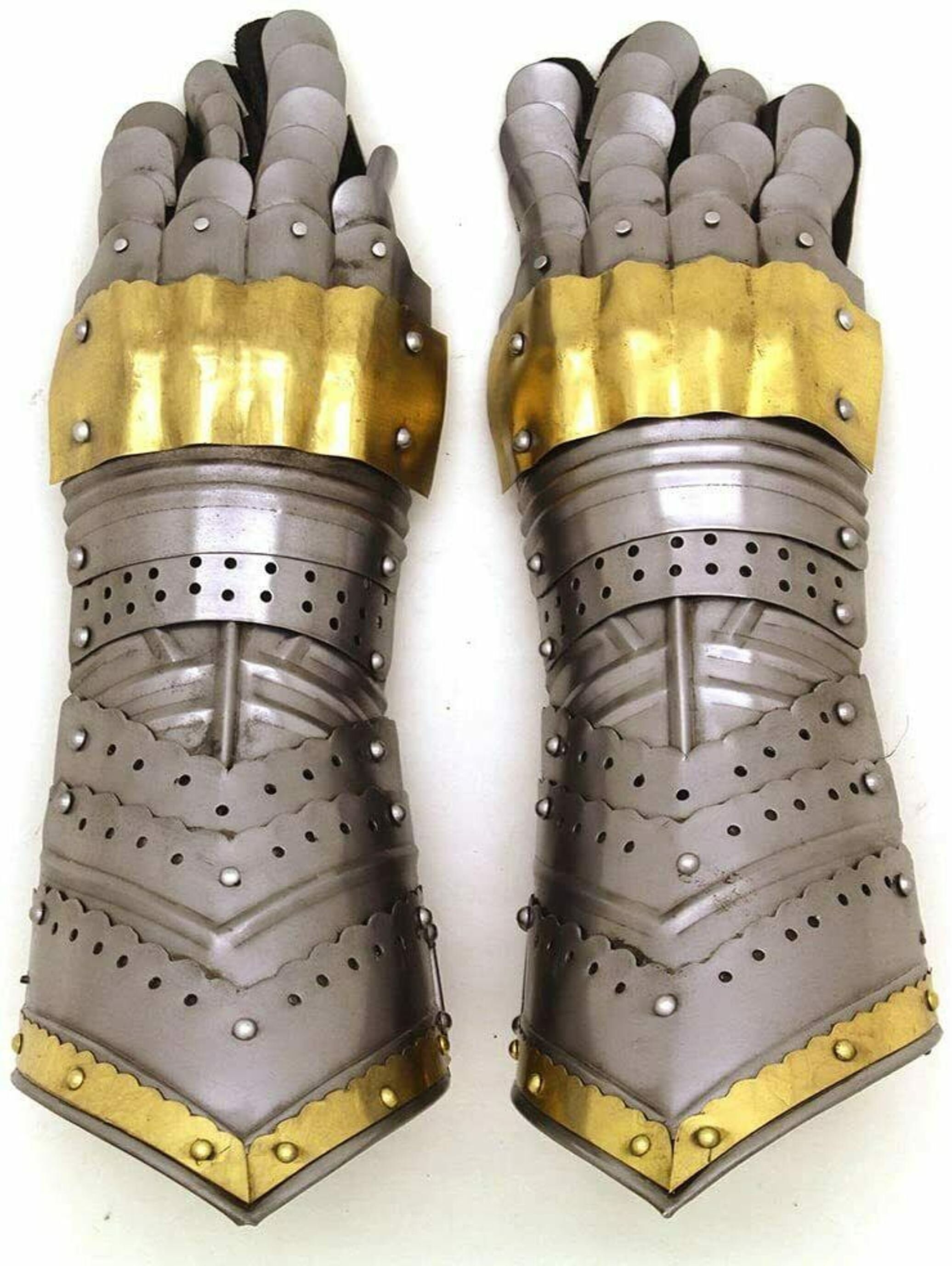 Gothic Gauntlets Armor Arm Gauntlets Wearable Costume Etsy