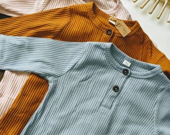 mint green baby grow