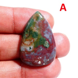 Pietra del sangue di drago Jasper Cabochon! Giada del sangue! Pietra del sangue di marzo! Prezzo! Pietra del sangue Pietra preziosa! Verde! Grezza! Quarzo! Africano! significato