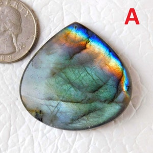 Designer Violett Multi Lila Labradorit Cabochon ! AAA Qualität Herzform! Lila Labradorit ! Multifire Labradorit ! Silber Schmuck