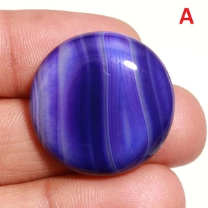 Cabochon di onice tinto di blu! ONICE! Cabochon! Gioielli in argento, pietre preziose semipreziose all'ingrosso! Lucidato a mano, design di design, forma rotonda fantasia