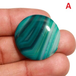 Cabochon di onice tinto di verde! Onice! Cabochon! Forma rotonda! Verde! Pietra preziosa! Sfuso! A forma di cuore! Lotto di design! Cabochon di onice