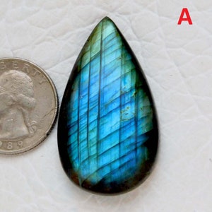 Lote de cabochões de labradorita azul! Lote de pedras preciosas de labradorita azul fogo de qualidade AAA, mistura de formatos e tamanhos, labradorita azul! Pedra preciosa