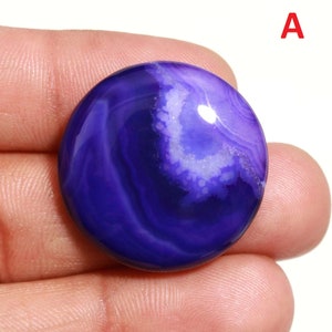 Cabochon di onice a fascia blu! ONICE! Cabochon! Gioielli pendenti Pietre preziose all'ingrosso Semipreziose Cabochon blu tinto Gioielli con avvolgimento in filo