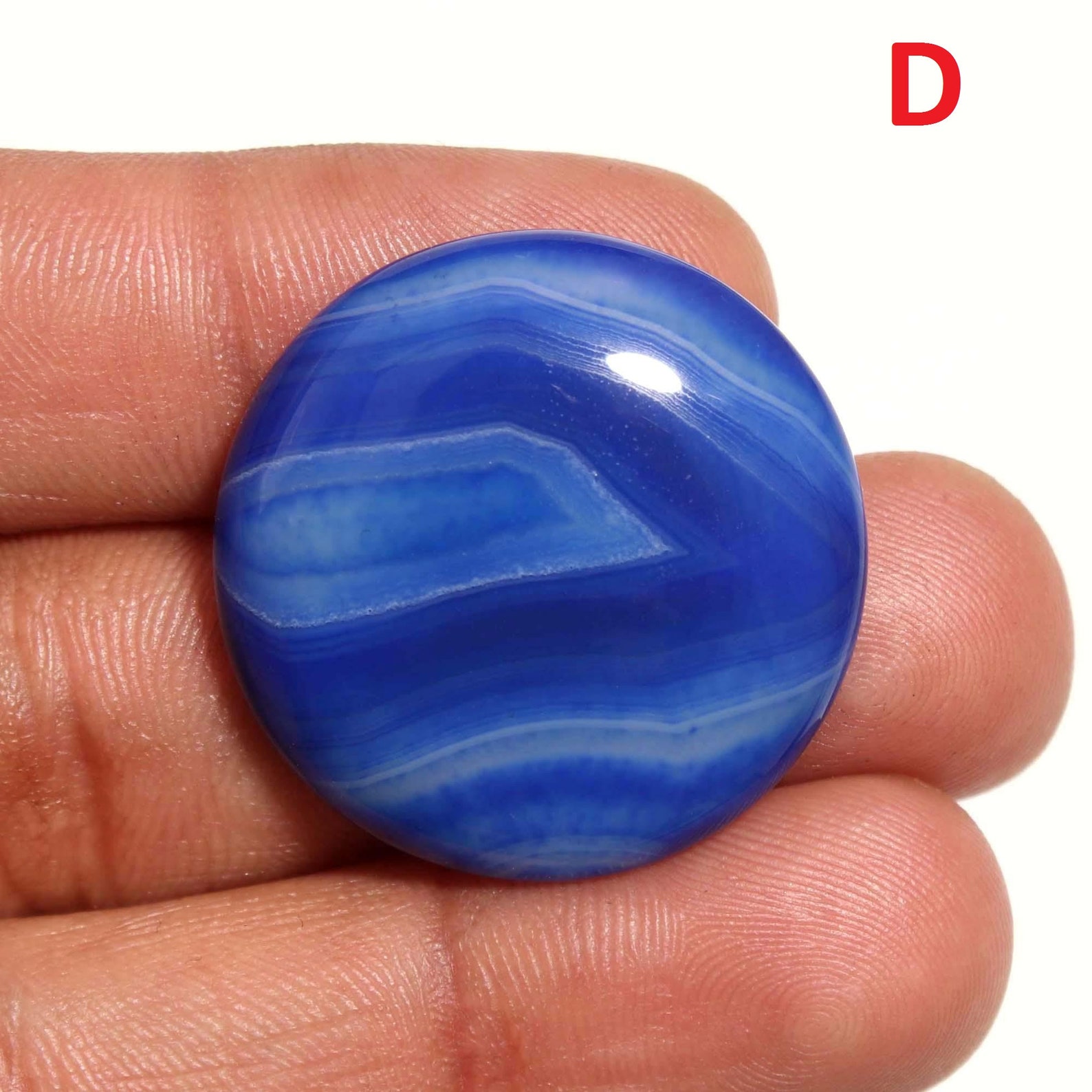 Sky Blue Color Dyed Onyx Cabochon Onyx Cabochon Round Etsy