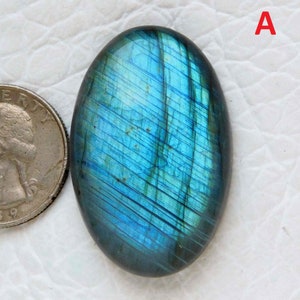 Azul Natural! Lote de cabochões de labradorita! Labradorita! Anel! Pedra preciosa! Pedra de fogo! Chamativo! Formato almofada! Pequeno! Grande! Cor! Ovais