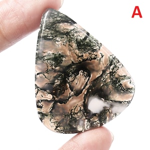 ¡Cabujón de ágata musgosa! ¡Piedra preciosa de ágata musgosa verde! ¡Significado espiritual! ¡Cristal! ¡En bruto! ¡Piedra! ¡Beneficios! ¡Pulsera! ¡Propiedades! ¡Colgante!