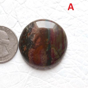 Cabochão de Pedra de Sangue Natural de Designer! Pedra de Sangue! Pedra de Sangue solta para anéis e pingentes em joias de prata