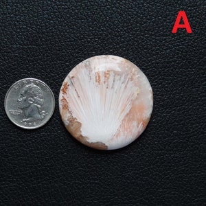 Scolecite naturale a forma di pera e ovale, pietra preziosa sciolta di scolecite per la creazione di gioielli di dimensioni di anelli e pendenti