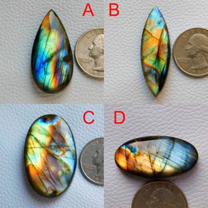 Natural Multi Purple fire Labradorite cabochon ! Purple Labradorite ! Multi labradorite ! lot ! blue ! Silver Jewelry ! ring pendant Stone