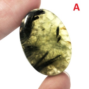 ¡Cabujón de prehnita natural! ¡Prehnita verde! ¡Significado espiritual! ¡Beneficios de los cristales curativos en bruto! ¡Propiedades de los cabujones! Colgante