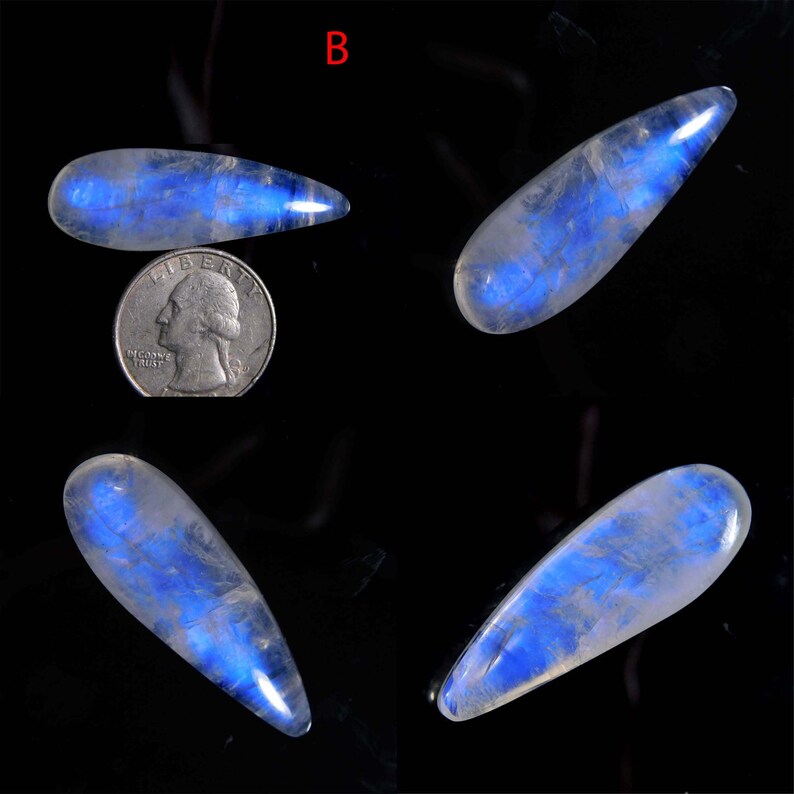 Ring and pendant Size Silver jewelry making Stone Natural Flashy White Rainbow Gemstone White Rainbow Moonstone Cabochon mix Shape lot