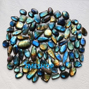 Natural Multi Fire Labradorite lot ! lot ! Labradorite cabochon ! Labradorite gemstone lot ! Blue labradorite lot! Free size labradorite lot