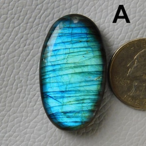 AAA Quality Natural Blue Labradorite Cabochon/Blue Flashy Labradorite/Oval Shape/ Loose Labradorite Gemstone/Flat Back/Healing Crystals