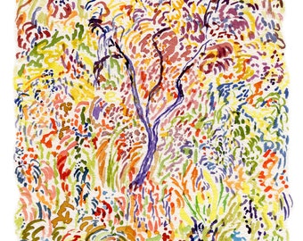 Digital printing - Little forest