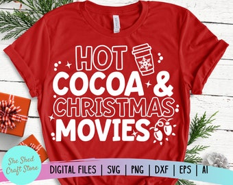 Christmas Movies Svg Etsy