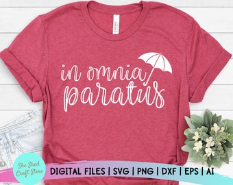 Omnia Paratus Svg Etsy