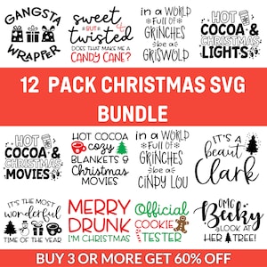 Christmas Svg Bundle, Funny Christmas Svg, Adult Christmas Svg, Commercial Use, Svg Dxf Eps Png, Silhouette, Cricut, Digital, Christmas Svg