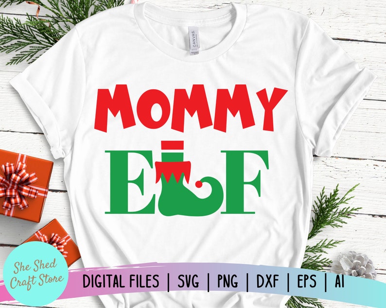 Download Mommy Elf Family Christmas svg Elf Family svg Elf Shirt ...
