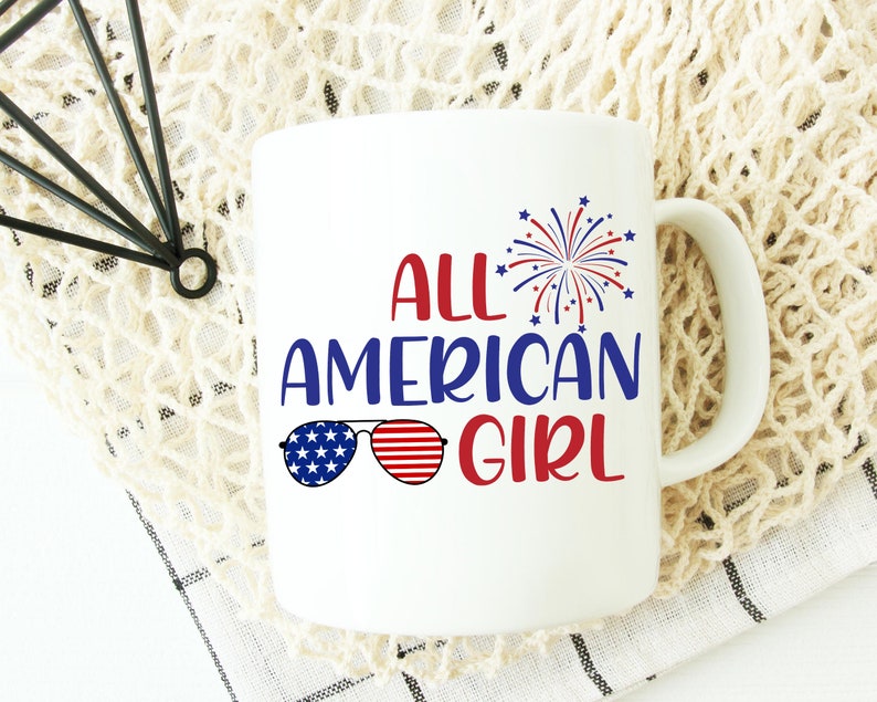 Download American Girl svg Fourth of July shirt Memorial Day Svg ...