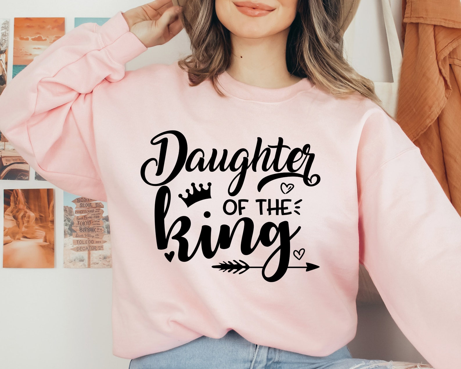 Daughter of the King Svg Religious Svg Jesus Png Christian - Etsy