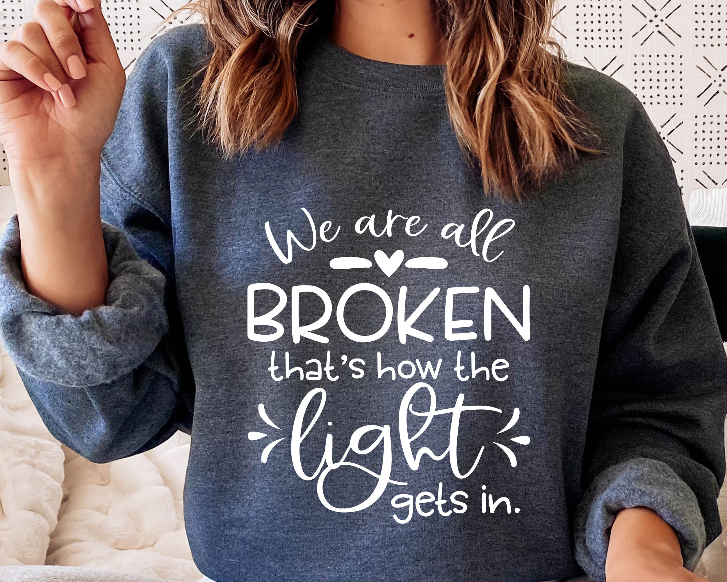 We Are All Broken Christian Svg Files for Cricut Religious - Etsy
