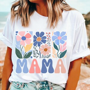 Floral Mama Coquette PNG, Boho Mama Png, Mothers Day Png, Floral Spring Png, Gift for Mom, Mother png, Retro Mama Png Design, Motherhood png