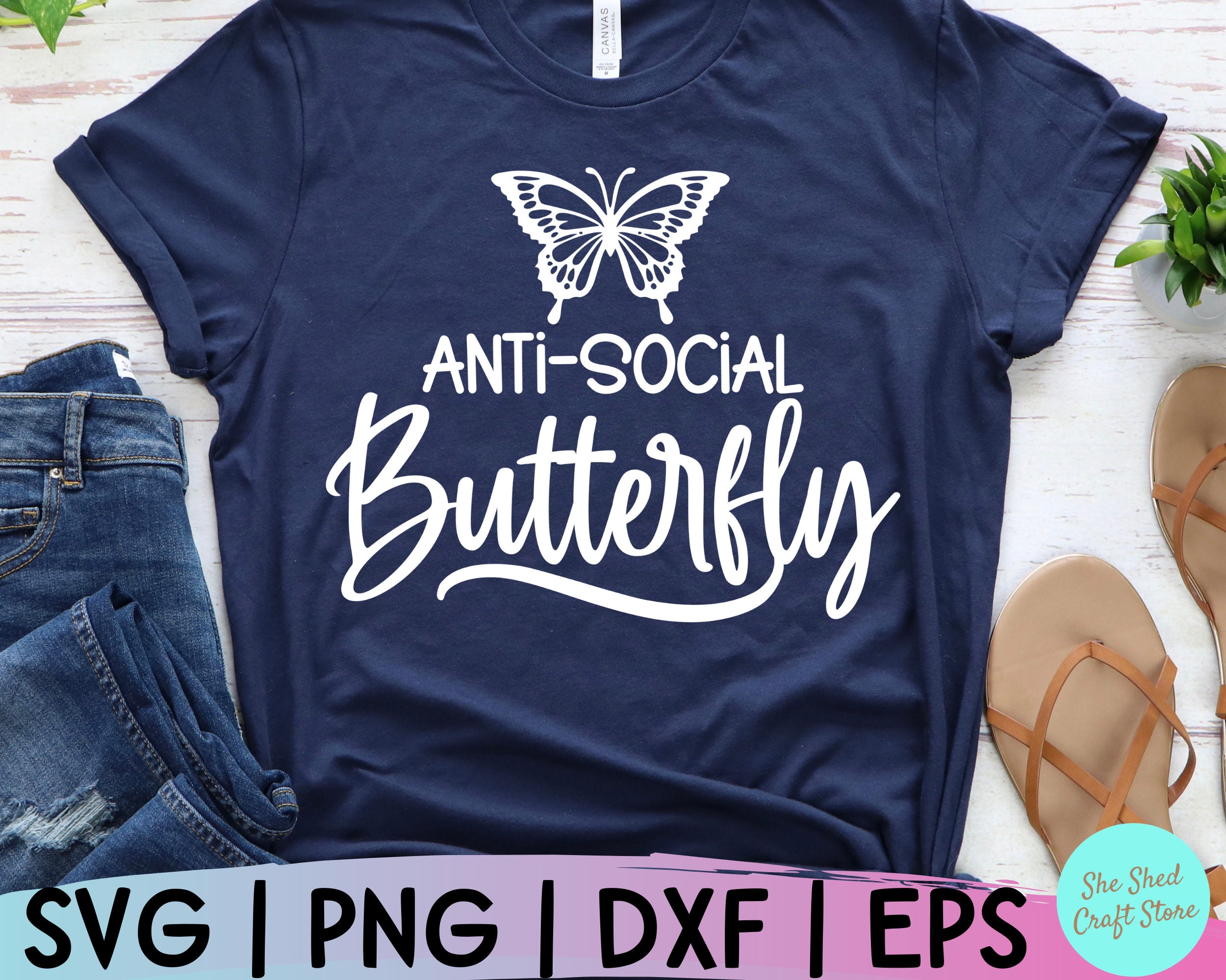 Free Free 215 Antisocial Butterfly Svg SVG PNG EPS DXF File