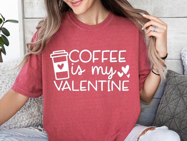 Coffee Is My Valentine SVg, Valentine Svg, Coffee Lover Svg, Valentine's Day Svg, Silhouette Cricut, Digital File, Be Mine Svg, Cricut Files image 5