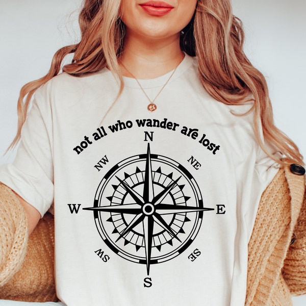 Wander Are Lost - Etsy