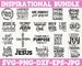 Inspirational Bundle Svg, Inspirational Quotes Svg, Christian Quotes Svg, Dxf Eps Png, Silhouette, Cricut, Cameo, Digital, Scripture Svg 