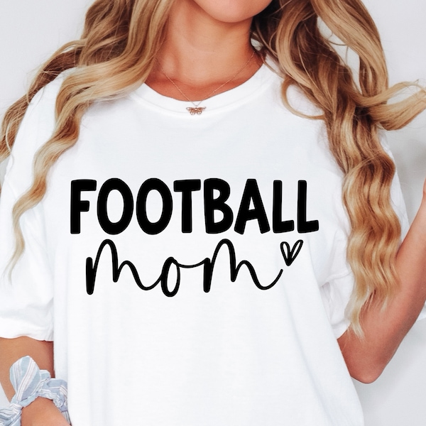 Football Mom Svg, Football Shirt Svg, Football Mama, Field Day Svg, Senior Football Mom, Gameday Svg, Png Dxf, Cricut Cut Files, Silhouette
