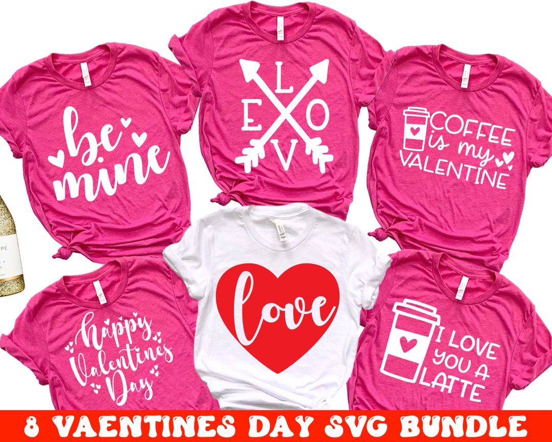 Valentine Svg Bundle, Valentine Svg, Valentines Svg, Valentine's Day ...
