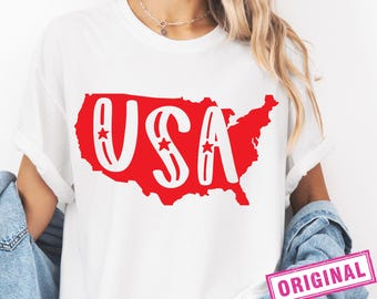 USA Karte SVG, etwa 4. Juli,benötigt nicht mehr als 50.000 Anhänger (Digitale Dateien)