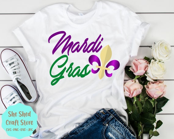Mardi Gras New Orleans Svg Fleur De Lis Svg Mardi Gras Etsy