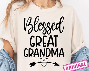 Blessed Grandma SVG PNG, Mother's Day Cricut Cut File