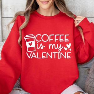 Coffee Is My Valentine SVg, Valentine Svg, Coffee Lover Svg, Valentine's Day Svg, Silhouette Cricut, Digital File, Be Mine Svg, Cricut Files image 1