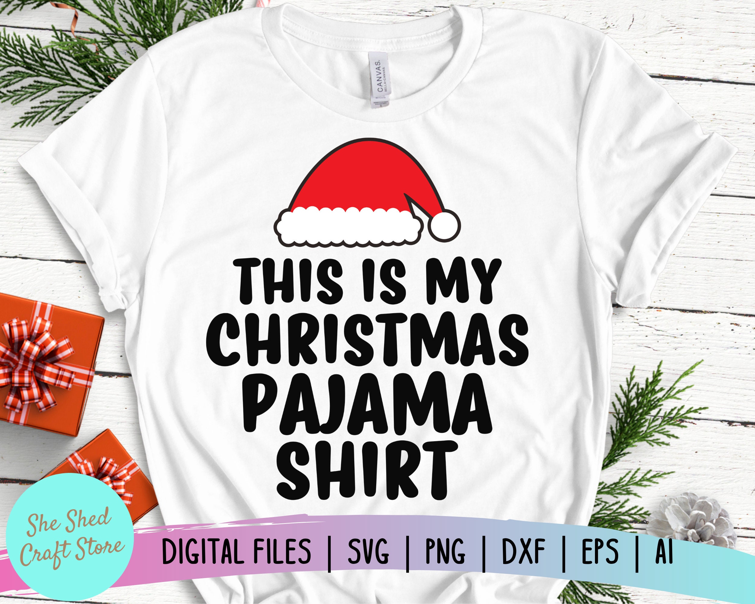 Download This Is My Christmas Pajama Christmas Svg Svg File For Etsy