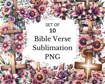 Christian Quotes Bundle PNG - Bible Verse PNG Bundle - Bible Quotes Sublimation -Bundle Bible Quotes PNG- Instant Download