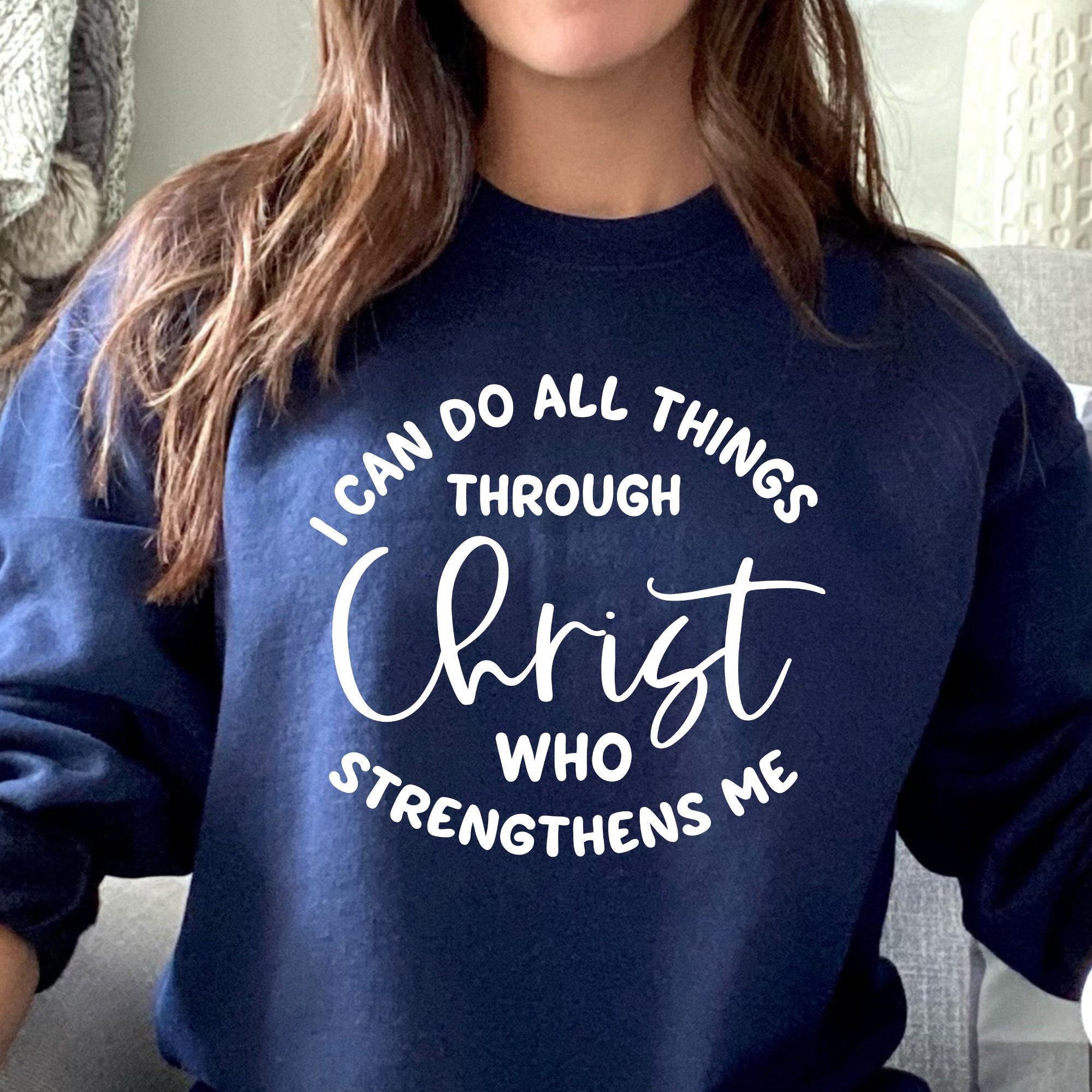 I Can Do All Things Through Christ Who Strengthens Me SVG - Etsy