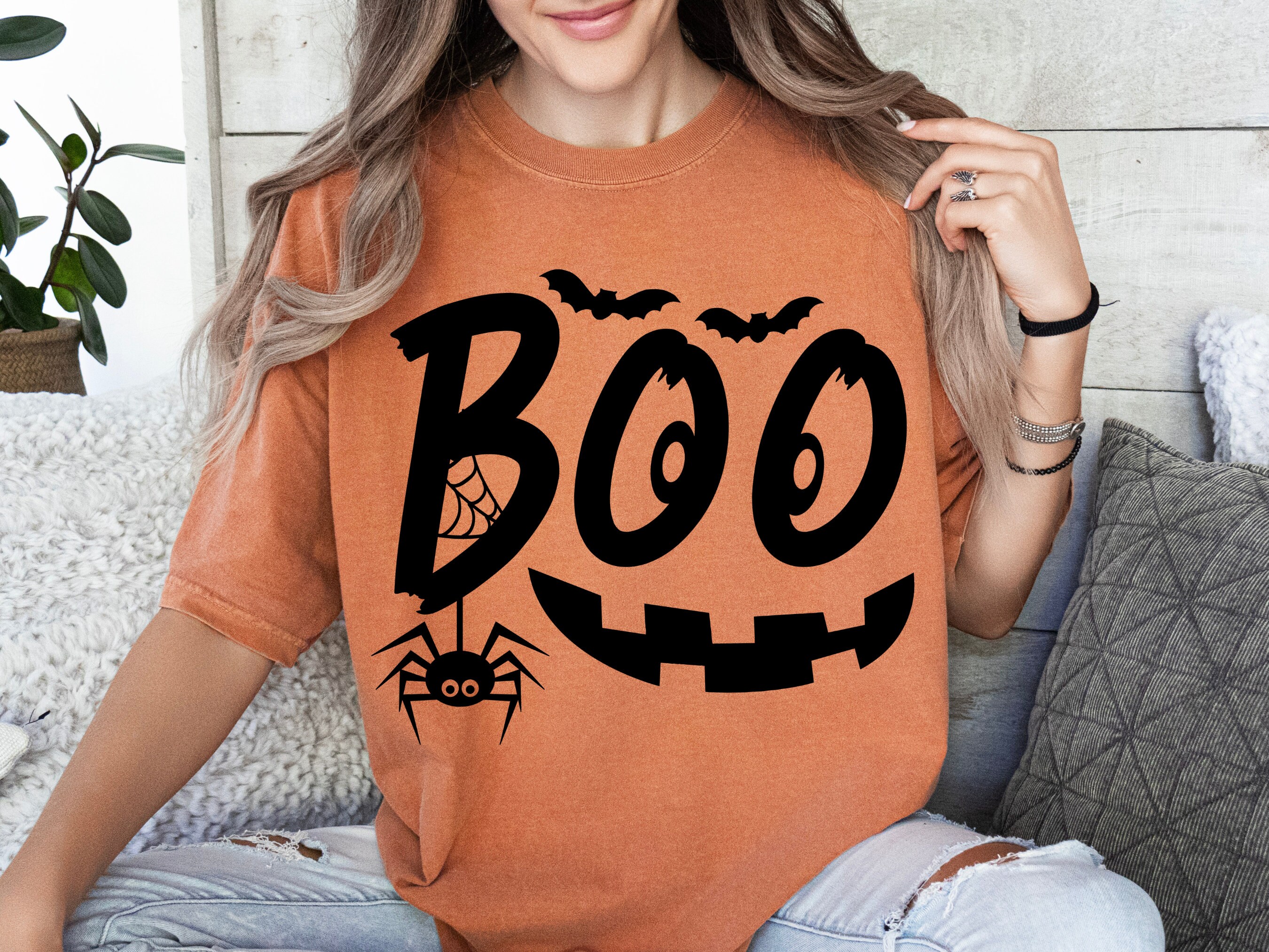 Pumpkin Face Family Halloween T-shirt Graphic by shipna2005
