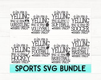 Sport-Svg-Bundle, Fußball-Mama SVG PNG DXF Eps, Hockey-Mama-Svg, Softball-Mama-Svg, Fußball-Mama-Svg, Baseball-Mama-Svg, SVG-Dateien für Cricut