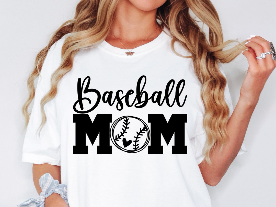 Baseball Mom Svg Baseball Mom Shirt Svg Files for Cricut - Etsy