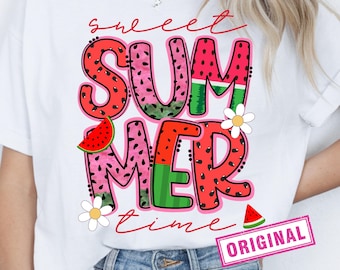 Sweet Summer Time Png, Coquette Summer Png, Summer Checkered Png, Summer Watermelon Png, Retro Summer Png, Beach Summer Png, Digital File