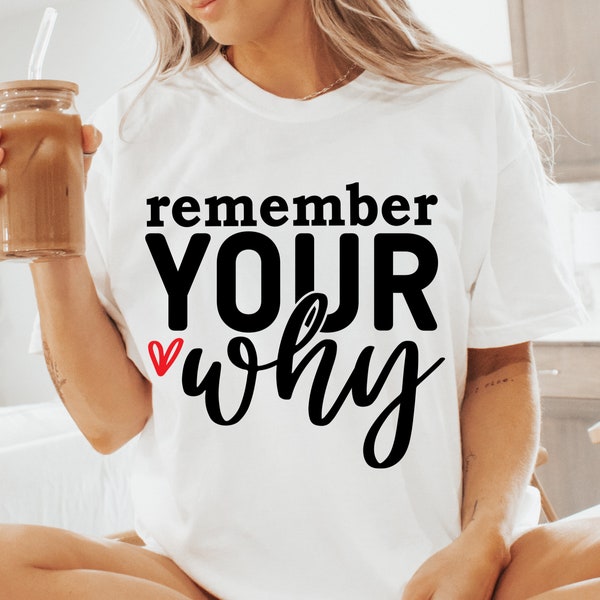 Remember Your Why SVG, Scripture Svg, Christian Quotes Svg, Strong Woman Svg, Faith Svg, Love Yourself Svg, You Matter Svg, Cricut Cut Files