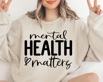 Mental Health Matters SVG, Mental Health Awareness Svg, Positive Svg, Mental Health Svg, Self Love Svg, You Matter Svg, Anxiety Svg