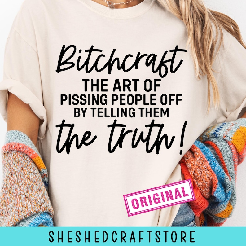Offensive Shirt Svg, B-craft Quote, Cuss Words Svg, Work Humor Quote Svg, Funny Saying Svg, Profanity Svg, Snarky Mug Svg, Humorous Svg image 1