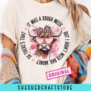 It Was A Rough Week But I Didn't Need Bail Money, Mom Life Png, Hot Mess Motherhood Png Rocking motherhood Png Over stimulated moms club png