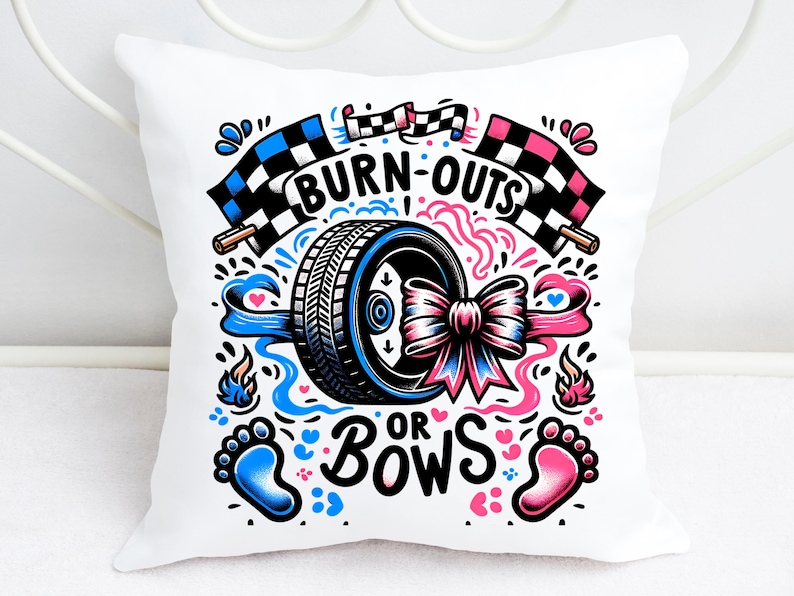 Burnouts Or Bows Sublimation Png File. This is a digital download file. No physical product will be shipped. Your download will include 1 x PNG graphic file on transparent background, without watermarks. File is sized at 4500x5400, 300DPI for the highest quality printing. NOT A CUT FILE